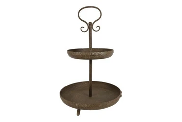 Etagere kassy 35.5x35.5x54cm brn, Countryfield, tuincentrumoutlet.com