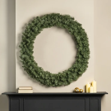 Imperial krans d120h25cm groen sfeer, Everlands, tuincentrumoutlet.com
