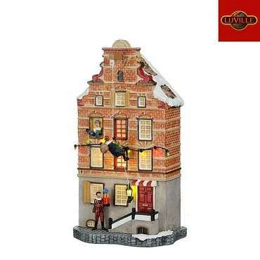 Facade sinterklaas piet l16.5b11h30.5cm bo, Luville Efteling, tuincentrumoutlet.com