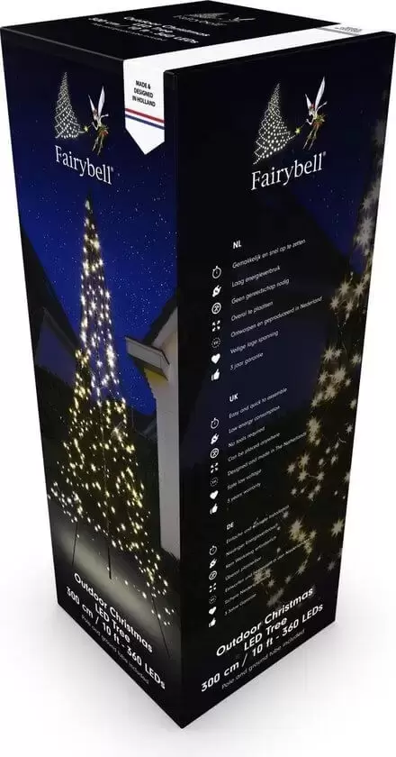 Fairybell 300cm-360led warm wit - afbeelding 2
