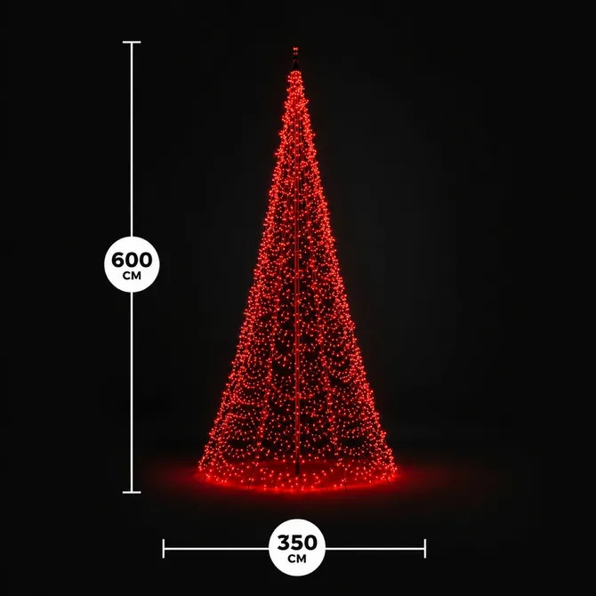 Fairybell Pro smart magic 600cm 1152led rgbw afmetingen, Fairybell, tuincentrumoutlet.com