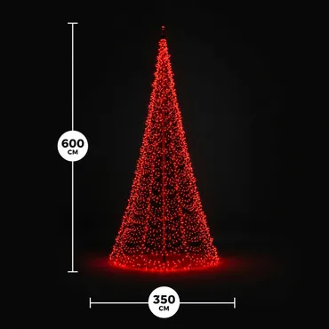 Fairybell Pro smart magic 600cm 1152led rgbw afmetingen, Fairybell, tuincentrumoutlet.com