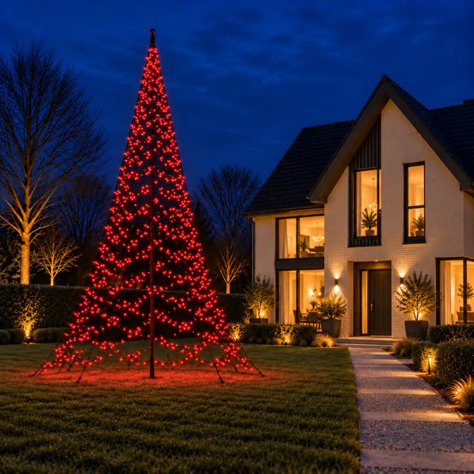 Fairybell Pro smart magic 800cm 1536led rgbw rood, Fairybell, tuincentrumoutlet.com