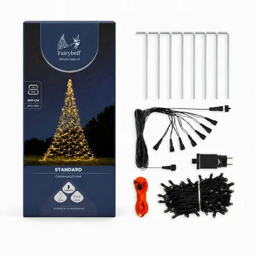 Fairybell standaard 600cm 1200led ww verpakking, Fairybell, tuincentrumoutlet.com