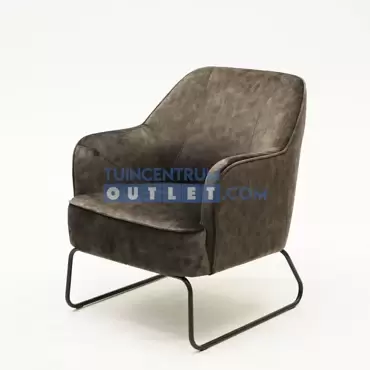 Fauteuil anna zwart velvet