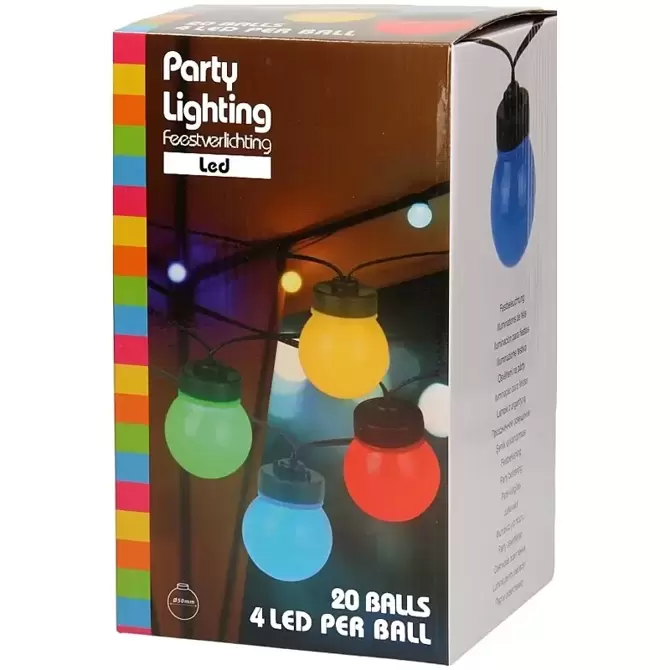 Feestverlichting 20 lampen www.tuincentrumoutlet.com