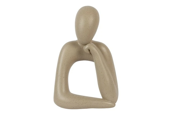 Figuur anna 24x14x35cm l.bruin, Countryfield, tuincentrumoutlet.com