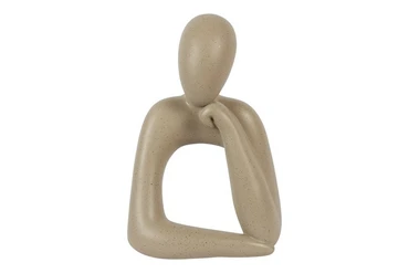 Figuur anna 24x14x35cm l.bruin, Countryfield, tuincentrumoutlet.com