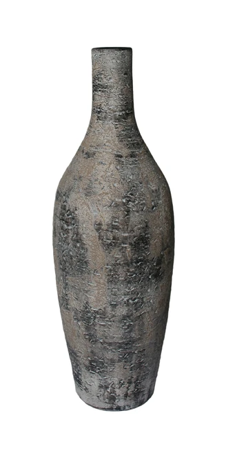 Fles kyoto d26h100cm grijs, hs potterie, tuincentrumoutlet