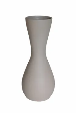 Fles petra d17h45cm beige, HS Potterie, tuincentrumoutlet.com