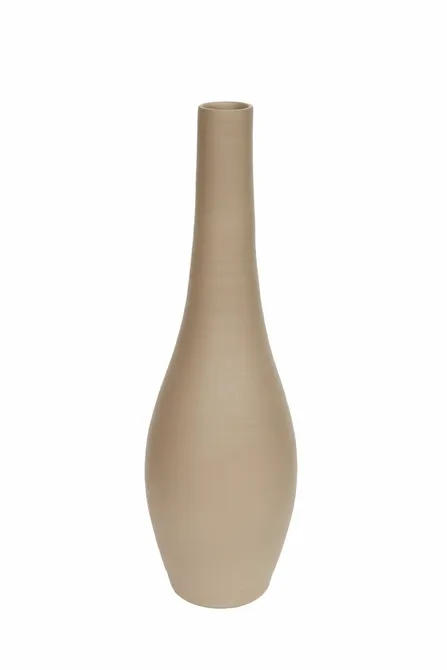 Fles petra d18h60cm bruin, HS Potterie, tuincentrumoutlet.com