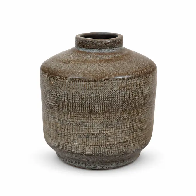 Fles tokio d19h20cm bruin, HS Potterie, Tuincentrumoutlet.com