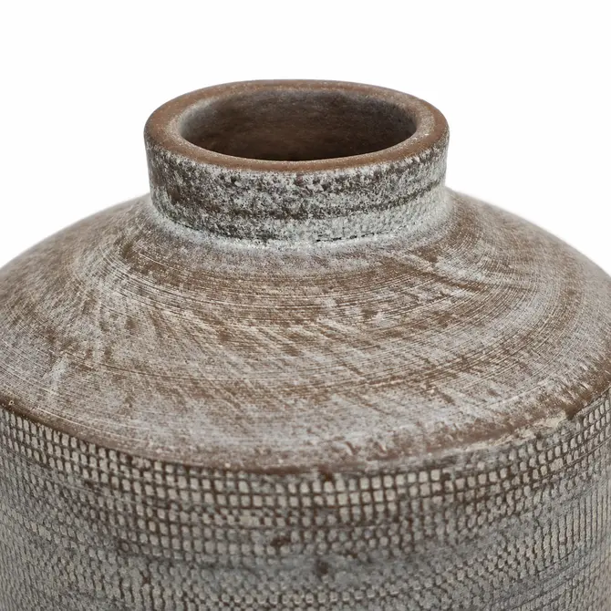 Fles tokio d19h30cm bruin detail, HS Potterie, tuincentrumoutlet.com