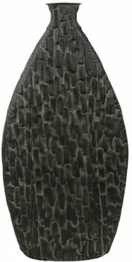 Fles tula metaal 34x12.5x70cm zwrt