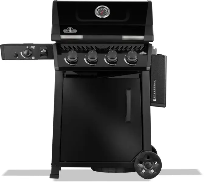 Freestle pro425 4 br.sizzle zn zwrt zijtafel, Napoleon, bbqkopen.nl
