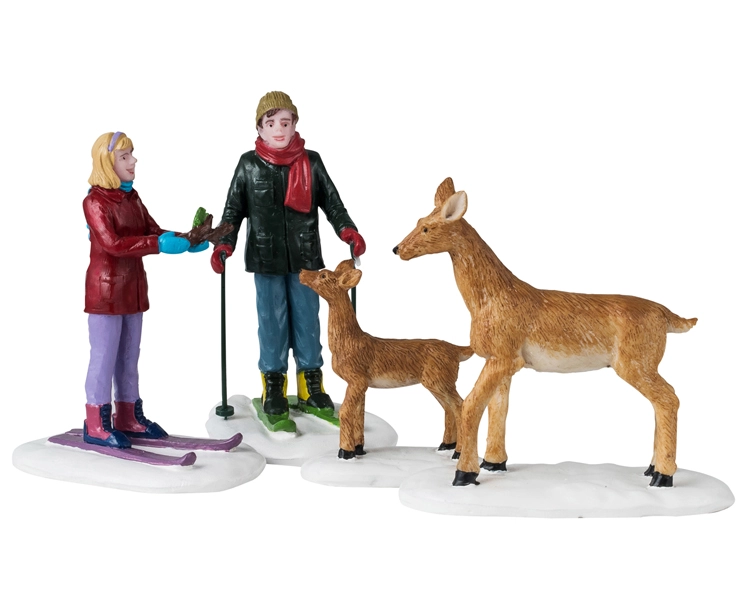 Figurine Lemax Vail Village 'Have A Bite' - 62442 - Décoration Village De Noël