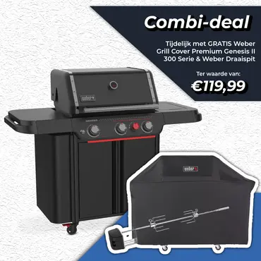 Gasbarbecue genesis e-330wr stealth met draaispit - afbeelding 1