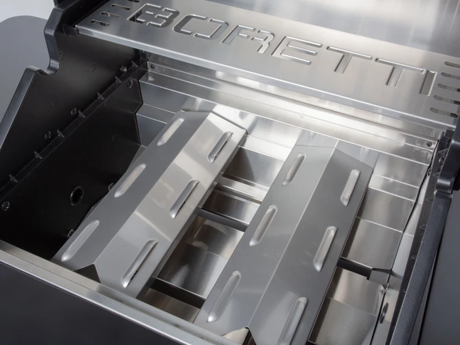 Gasbarbecue leonardo 2-branders details, Boretti, tuincentrumoutlet