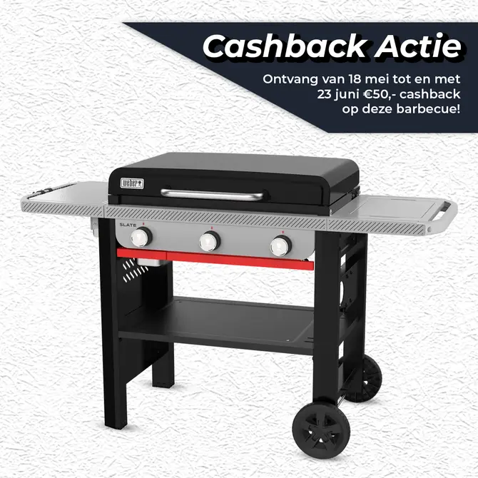 Gasbarbecue plancha pgd 71cm zwart - afbeelding 1
