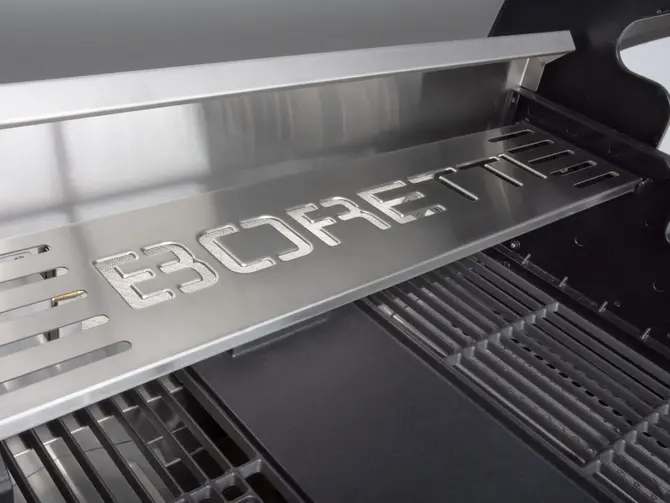 Gasbarbecue top leonardo 3-branders details, Boretti, tuincentrumoutlet.com