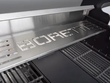 Gasbarbecue top leonardo 3-branders details, Boretti, tuincentrumoutlet.com