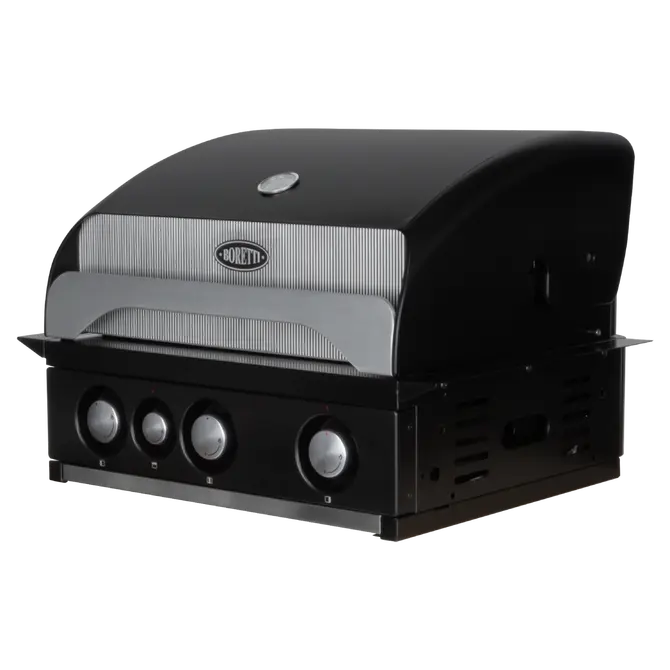 Gasbarbecue top leonardo 3-branders schuin, Boretti, tuincentrumoutlet.com