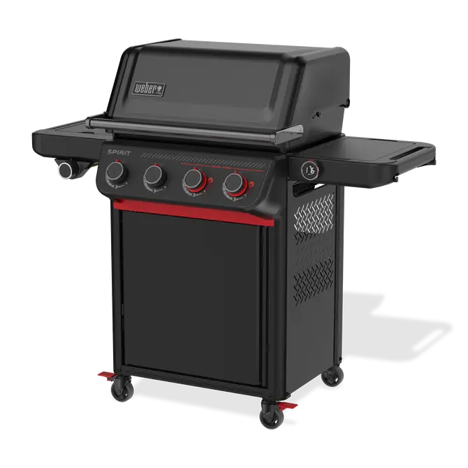 Gasbarbecue spirit epx-435r stealth zijkant, Weber, tuincentrumoutlet.com