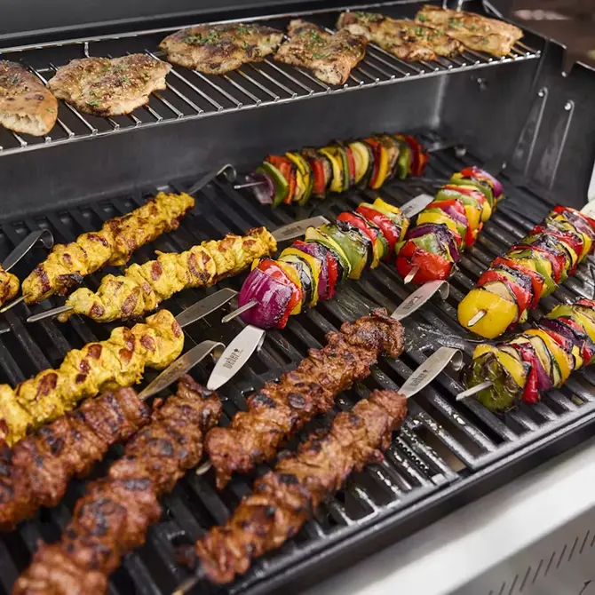 Genesis E-315W sfeerfoto, Weber, tuincentrumoutlet.com