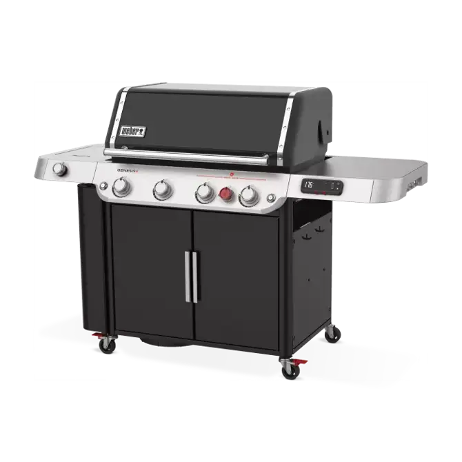 Genesis EPX-435 zijkant, Weber, bbqkopen