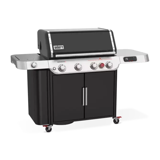 Genesis EX-435 zijkant, Weber, bbqkopen
