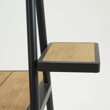 Genua Bartafel antraciet 221x80.5x181cm zijtafel, Sens-line, Tuincentrumoutlet.com