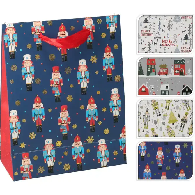 GESCHENKTAS SMALL 4ASS XMAS