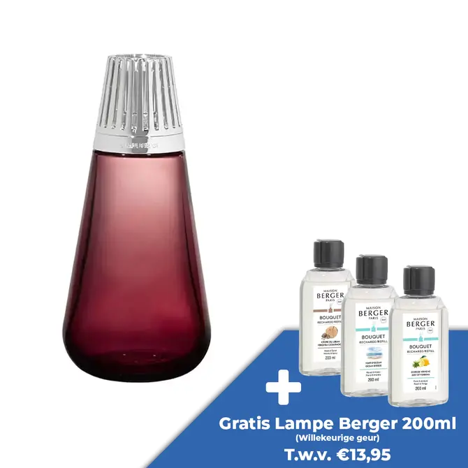 Geurbrander Amphora Framboise Brander Lampe Berger Maison Paris - afbeelding 1