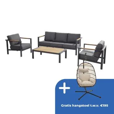 Ginger Loungeset met Salontafel - afbeelding 1