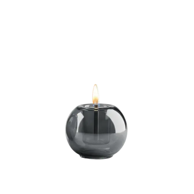 Globus Candle 10 Graphite, Tenderflame, tuincentrumoutlet.com