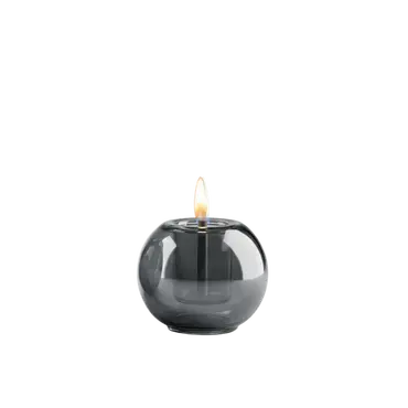 Globus Candle 10 Graphite, Tenderflame, tuincentrumoutlet.com