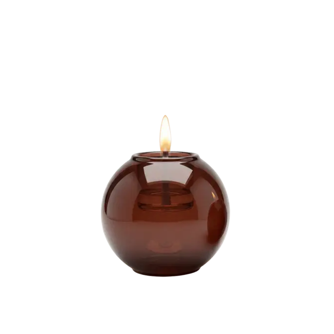 Globus Candle 15 Amber, Tenderflame, tuincentrumoutlet.com