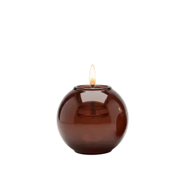Globus Candle 15 Amber, Tenderflame, tuincentrumoutlet.com