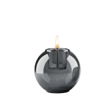 Globus Candle 15 Graphite, Tenderflame, tuincentrumoutlet.com
