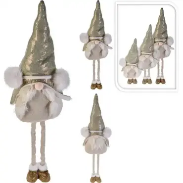 GNOME 51CM 2ASS D GOUD EN WIT