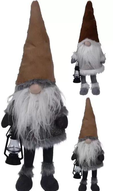 Gnome met led neus, Koopman, tuincentrumoutlet