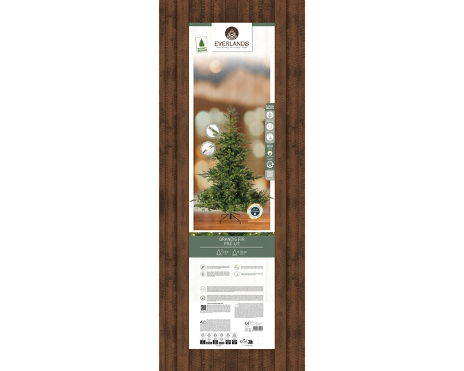 Grandis bm fr prlt d172h270cm grn verpakking, Everlands, tuincentrumoutlet.com