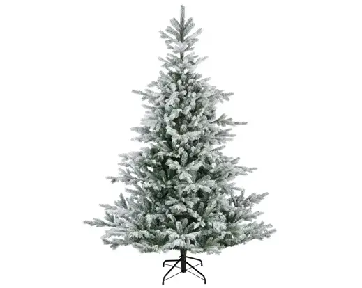 Grandis fir d162h240cm groen/wit, Everlands, tuincentrumoutlet.com