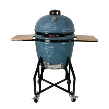 Grill Guru Original Large Petrol Blue - voorkant - tuincentrumoutlet.com