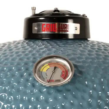 Grill Guru Original Large Petrol Blue - thermometer - tuincentrumoutlet.com