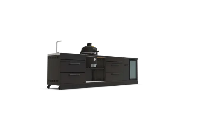 Grllr 4-delige buitenkeuken schuinaanzicht, GRLLR, tuincentrumoutlet.com