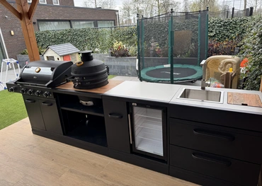 GRLLR 7-delige buitenkeuken sfeerfoto, Grllr, tuincentrumoutlet.com