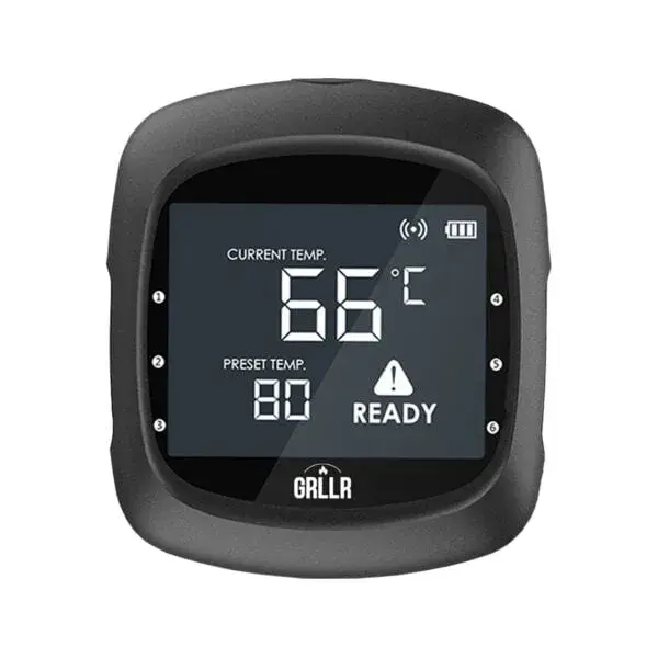 GRLLR bleutooth thermometer incl 2 probes, Grllr, tuincentrumoutlet.com