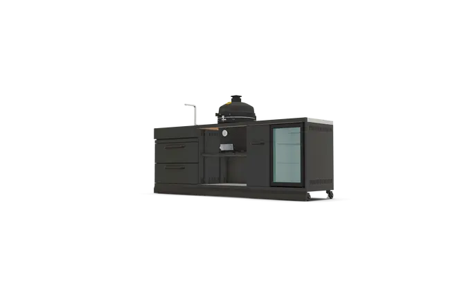 Grllr buitenkeuken 3-delig schuinaanzicht, GRLLR, tuincentrumoutlet.com