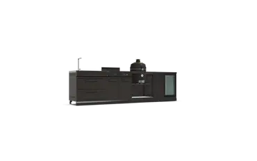 Grllr buitenkeuken 4-delig schuin, GRLLR, tuincentrumoutlet.com